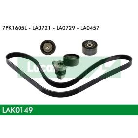 Compre Jogo de correias trapezoidais estriadas da LUCAS LAK0149 a um preço baixo por 65,19 €