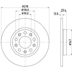 Bremsscheibe MDC2999C von MINTEX günstig für 57,00 € online kaufen
