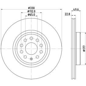 Bremsscheibe für CUPRA von MINTEX