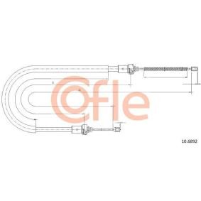 Handbremsseil 92.10.6892 von COFLE günstig für 39,49 € online kaufen
