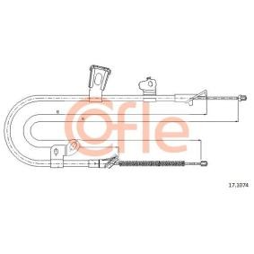 Handbremsseil 92.17.1074 von COFLE günstig für 23,68 € online kaufen