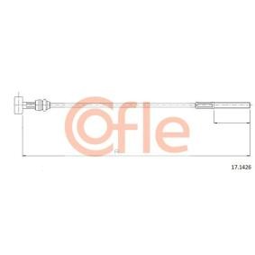 Handbremsseil 92.17.1426 von COFLE günstig für 7,53 € online kaufen