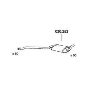 Acquista Marmitta centrale da PEDOL 020.253 a buon mercato per soli 61,83 €