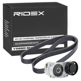 Achetez des Jeu de courroies trapézoïdales à nervures RIDEX 542R0775 à prix pour 50,52 €