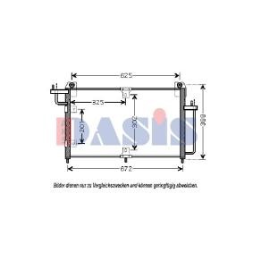 Acquista Condensatore climatizzatore da AKS DASIS 510064N a buon mercato per soli 90,43 €