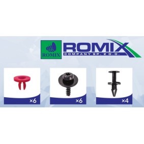 Montagesatz, Stoßfänger 92001 von ROMIX günstig für 8,93 € online kaufen