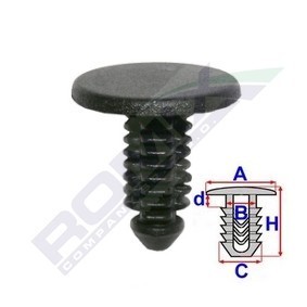 Clip, Zier- / Schutzleiste 10530 von ROMIX günstig für 0,88 € online kaufen