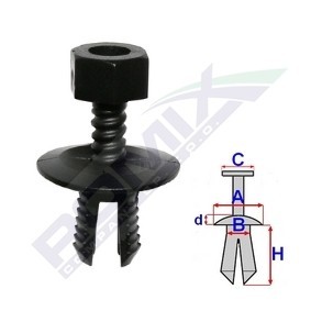 Clip, Zier- / Schutzleiste C60533 von ROMIX günstig für 0,17 € online kaufen
