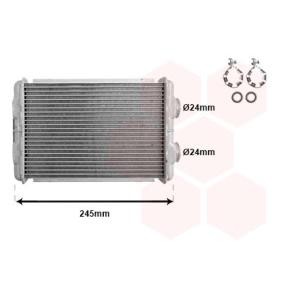 Acquista Scambiatore calore per riscaldamento abitacolo da VAN WEZEL 01006158 a buon mercato per soli 48,72 €