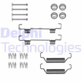 Compre Kit de acessórios, maxilas de travão de estacionamento da DELPHI LY1433 a um preço baixo por 11,53 €