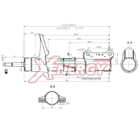 Stoßdämpfer X611334 von AP XENERGY günstig für 74,38 € online kaufen