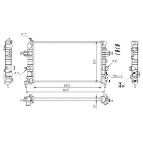 Kühler, Motorkühlung 608 129 von HART günstig für 88,26 € online kaufen