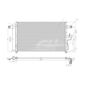 Klimakondensator 610 266 von HART günstig für 98,22 € online kaufen
