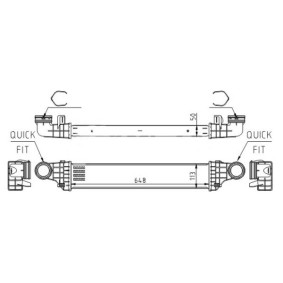 Ladeluftkühler 612 562 von HART günstig für 117,69 € online kaufen