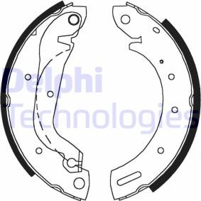Comprar Juego de zapatas de frenos de DELPHI LS1827 a bajo precio de 43,88 €