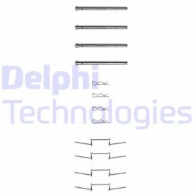 Køb Monteringssæt til bremseklodser af DELPHI LX0015 til den lave pris 57,80 DKK