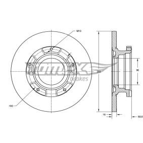 Bremsscheibe von TOMEX brakes