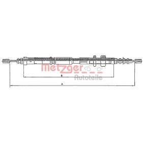 Acquista Cavo freno a mano da METZGER 10.4651 a buon mercato per soli 14,92 €