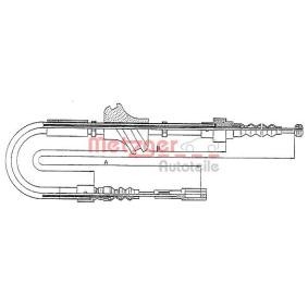 Acquista Cavo freno a mano da METZGER 10.7581 a buon mercato per soli 14,02 €