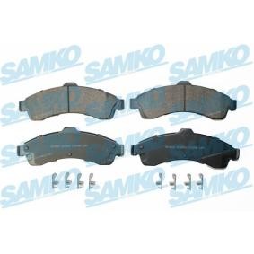 Achetez des Plaquettes de frein SAMKO 5SP2098 à prix pour 27,80 €