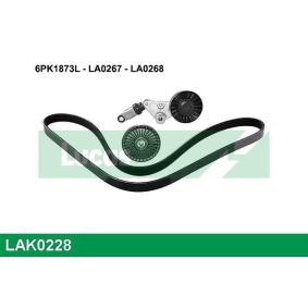 Keilrippenriemensatz von LUCAS LAK0228