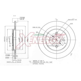 Bremsscheibe von AP XENERGY X601519