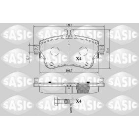 Acquista Kit pastiglie freni da SASIC 6216175 a buon mercato per soli 53,42 €
