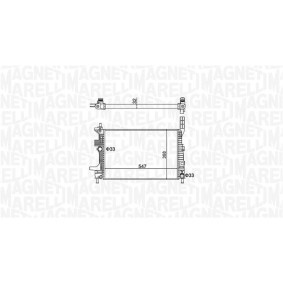 Klimakondensator 350203346000 von MAGNETI MARELLI günstig für 150,18 € online kaufen