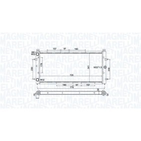 Klimakondensator 350203386000 von MAGNETI MARELLI günstig für 138,08 € online kaufen