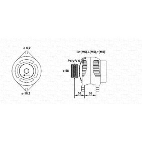 Köp Kylare av MAGNETI MARELLI 350213115500 till det låga priset 1453,67 kr