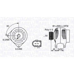 Köp Kylare av MAGNETI MARELLI 350213662000 till det låga priset 1685,18 kr