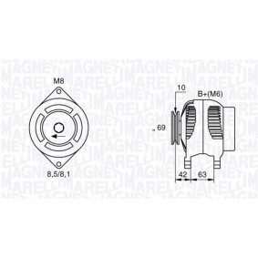 Köp Kylare av MAGNETI MARELLI 350213713000 till det låga priset 1885,64 kr
