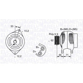 Köp Kylare av MAGNETI MARELLI 350213768000 till det låga priset 4100,61 kr