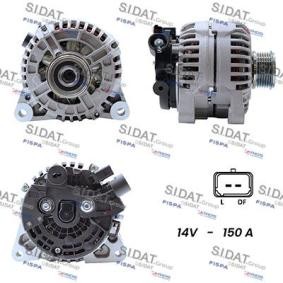 Lichtmaschine A12BH0004A2 von SIDAT günstig für 275,32 € online kaufen