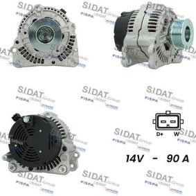 Lichtmaschine A12BH0837A2 von SIDAT günstig für 156,15 € online kaufen