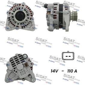 Lichtmaschine A12MH0295A2 von SIDAT günstig für 162,46 € online kaufen