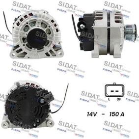 Køb Generator af SIDAT A12VA0249A2 til den lave pris 1753,60 DKK