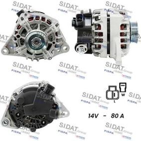 Lichtmaschine A12VA0367A2 von SIDAT günstig für 185,75 € online kaufen