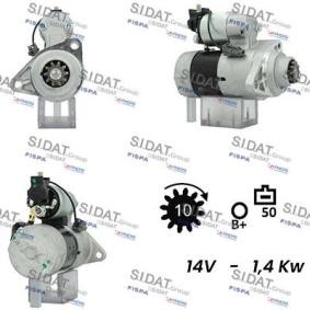 Köp Startmotor av SIDAT S12HT0577A2 till det låga priset 1600,90 kr