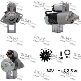 Anlasser S12MH0222A2 von SIDAT günstig für 129,55 € online kaufen