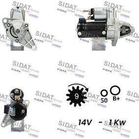 Köp Startmotor av SIDAT S12VA0402A2 till det låga priset 1490,40 kr