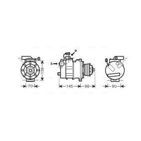 Acquista Compressore aria condizionata da AVA COOLING SYSTEMS AIAK280 a buon mercato per soli 704,55 €