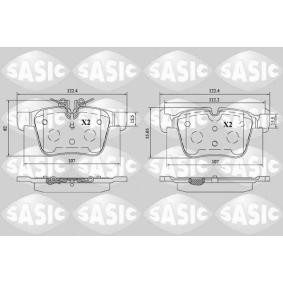Acquista Kit pastiglie freni da SASIC 6216193 a buon mercato per soli 45,77 €