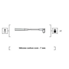 Zündleitungssatz 941318111215 von MAGNETI MARELLI günstig für 11,63 € online kaufen