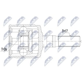 Osta Vetoakseli NTY:llä NPW-IS-006 edullisesti hintaan 101,34 €