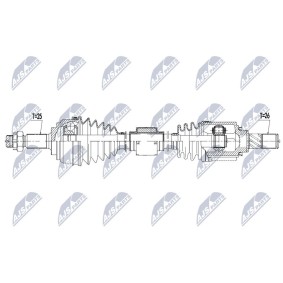 Acquista Semiasse da NTY NPW-NS-138 a buon mercato per soli 139,16 €