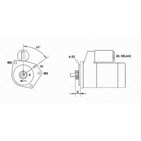 Anlasser 943251340010 von MAGNETI MARELLI günstig für 127,63 € online kaufen