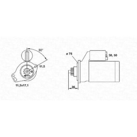 Anlasser 943253200010 von MAGNETI MARELLI günstig für 159,63 € online kaufen