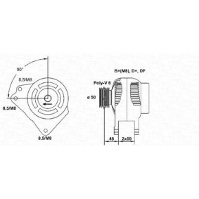 Lichtmaschine 943355009010 von MAGNETI MARELLI günstig für 281,03 € online kaufen