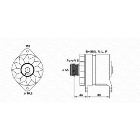 Lichtmaschine 943356927010 von MAGNETI MARELLI günstig für 133,61 € online kaufen